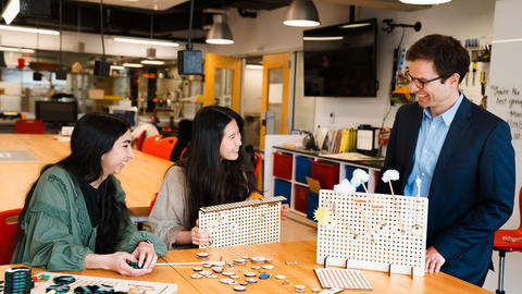 Students in classroom